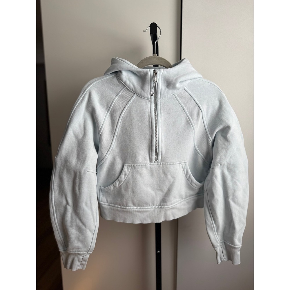 Lululemon Scuba Oversized Half-Zip Hoodie / Size XS/S / Sheer Blue